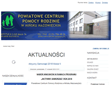 Tablet Screenshot of pcpr-minskmaz.pl